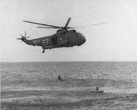 Essex helo picks up one airman